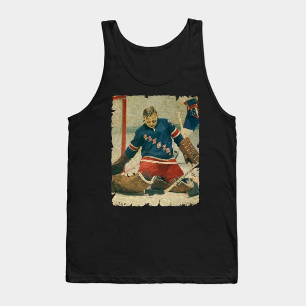 Gilles Villemure - New York Rangers, 1967 (184 GP) Tank Top by Momogi Project